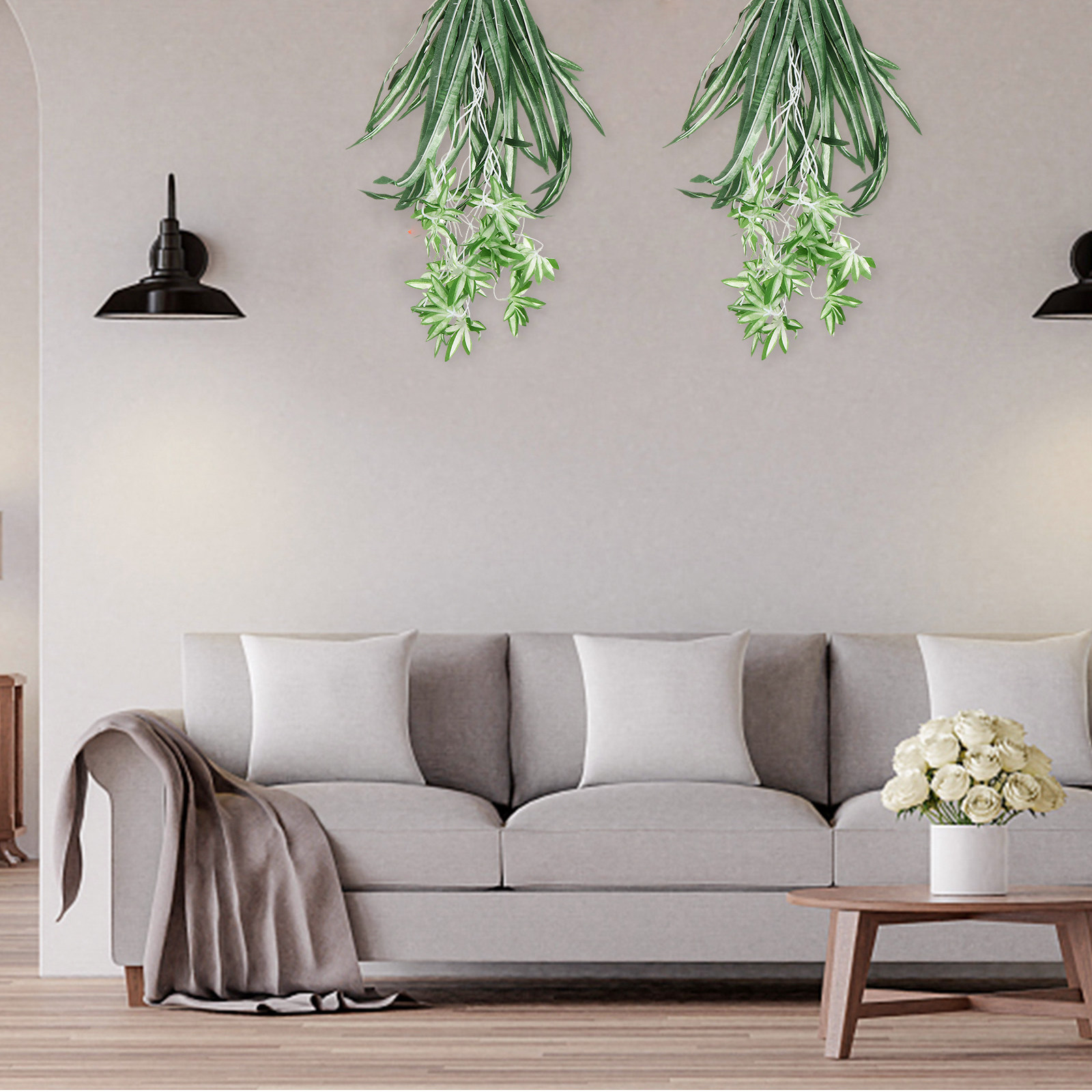 Plante artificielle en forme d - Spider Plant Hanging avis et prix